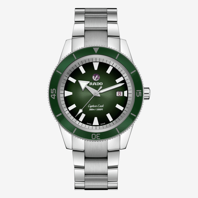 Reloj Rado Captain Cook Automático Esfera Verde