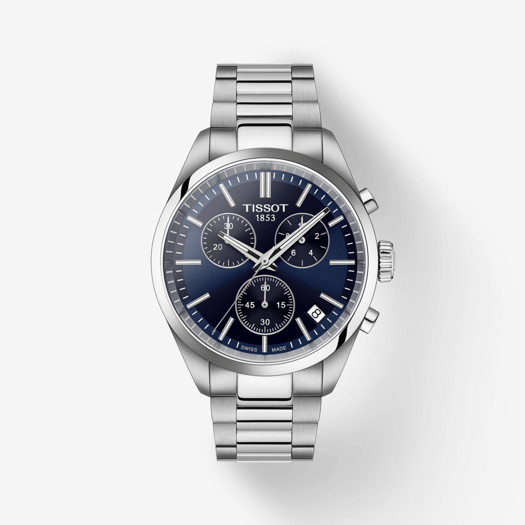 Reloj Tissot PR 100 Chronograph Esfera Azul