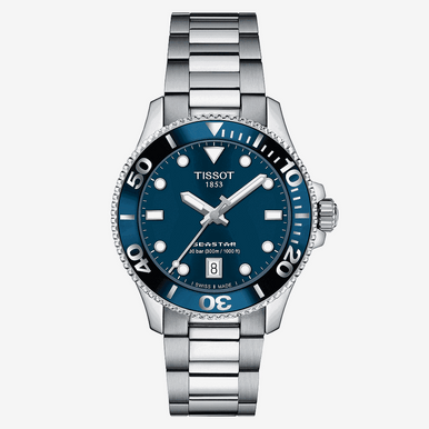 Reloj Tissot Seastar 1000 36mm Esfera Azul