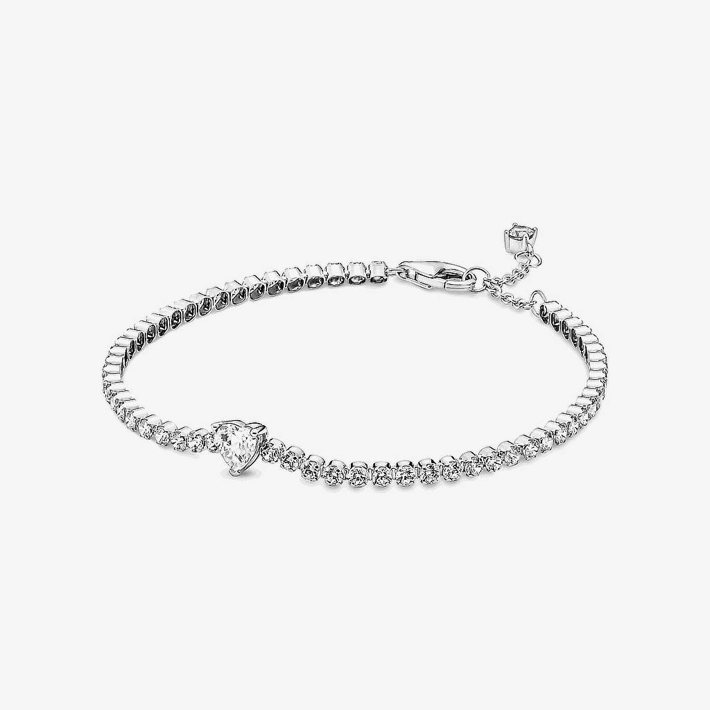 Pulsera Pandora Corazón Brillante