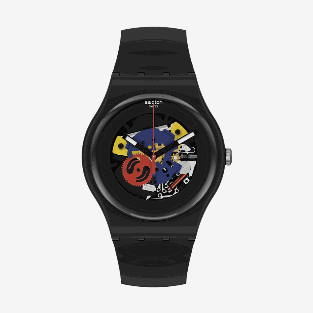 Reloj Swatch Black Lacquered