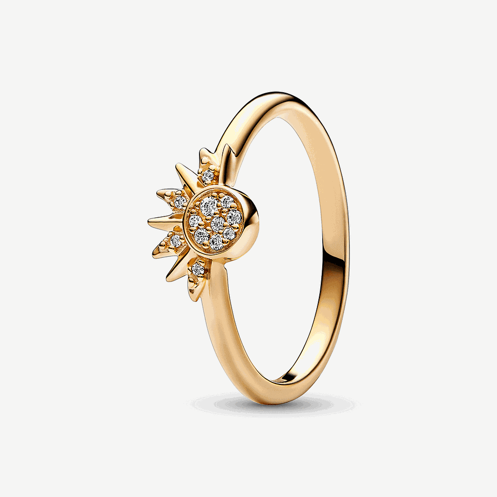 Anillo Pandora Sol Celestial