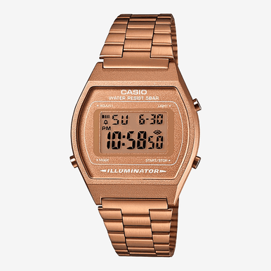 Reloj Casio Vintage Edgy Acero Oro Rosa