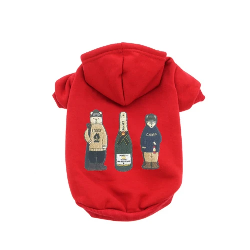 Apres Ski Hoodie Medium RED