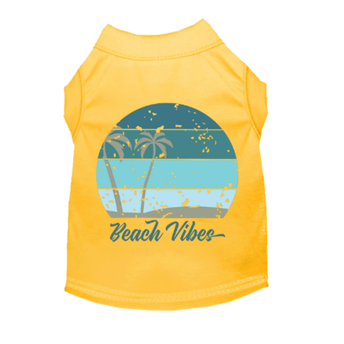 Beach Vibes Tee 2X Large YELLOW