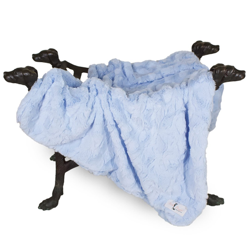Bella Dog Blanket Large Baby Blue