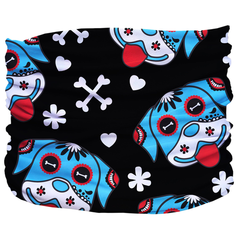 Day of the Dog Pup Scruff Large Black,Blue,White