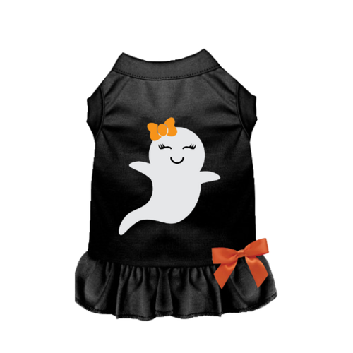 Fabby the Fabulous Ghost- Dog Dress L