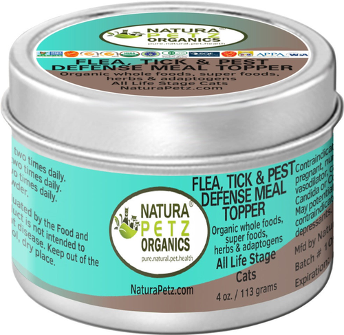 Flea, Tick & Pest Defense Meal Topper - Flavored Meal Topper For Dogs And Cats CAT - Turkey Flavoring