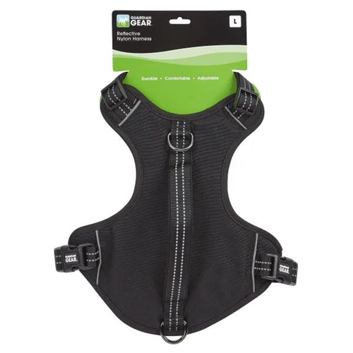 GG Reflective Nylon Harness S Blk 3.15