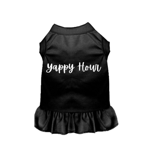 Happy Yappy Hour Matching Dog Dress or Tee DRESS X Small