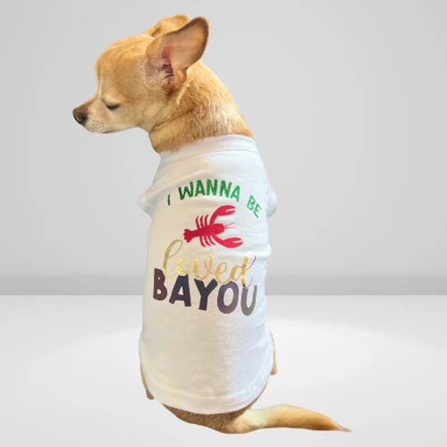 Just Want to Be Loved BAYOU- Dog Shirt XS