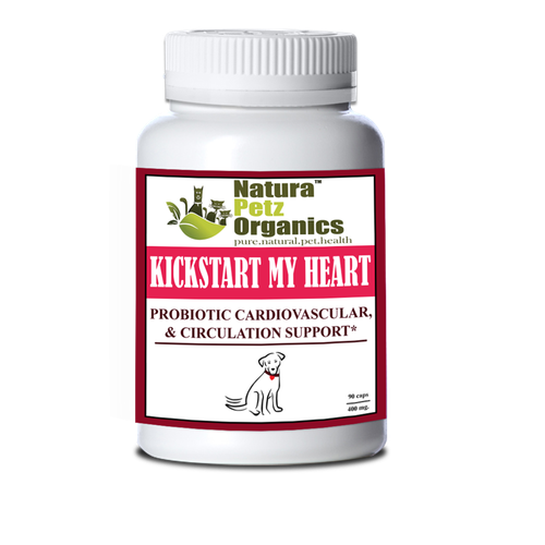 Kick Start My Heart Probiotic Heart (Cardiovascular) & Circulation Support DOG/ 90 caps / 400 mg