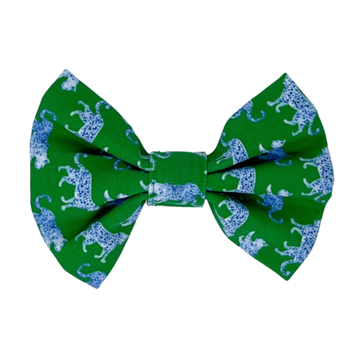 Leopard Parade Classic Dog Bow Tie Standard