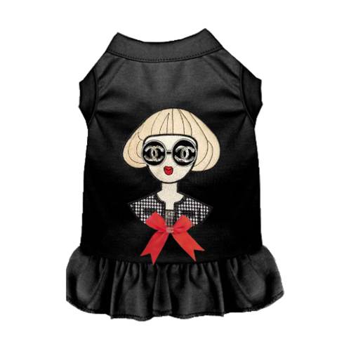Ms. Fashion Dress Medium BLACK
