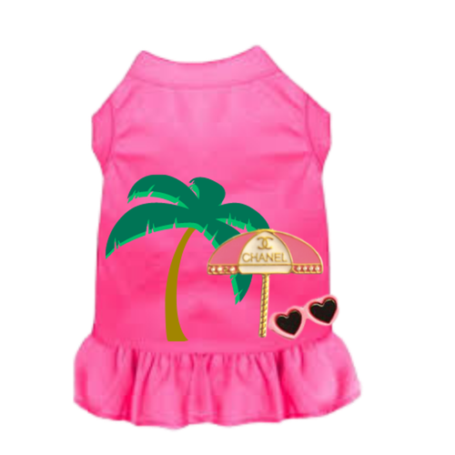 My CC Summer Vacay Dress X Large HOT PINK
