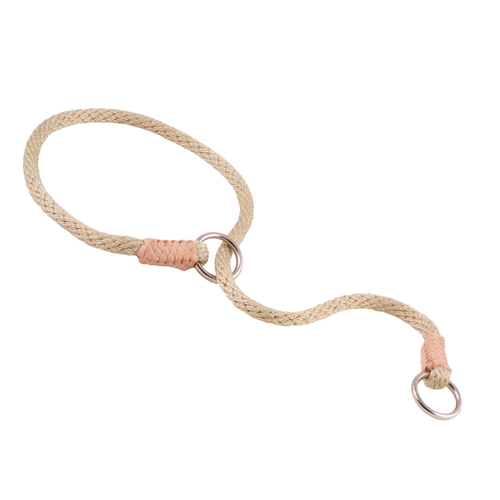 Nylon Slip Collars (10 in x 1/8in or 4mm) Light Camel