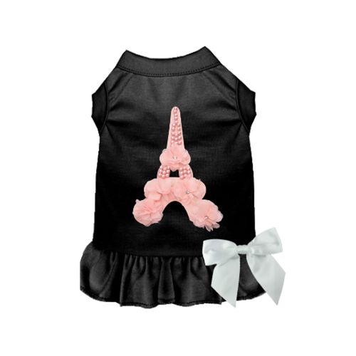 Oh, Paris Dress 2X Large BLACK