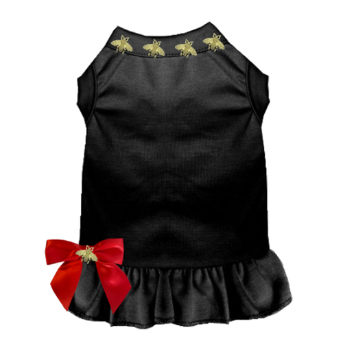Studded Bee Dress Large RED