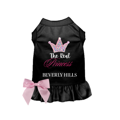 The Real Princess of Beverly Hills Dress Large BLACK