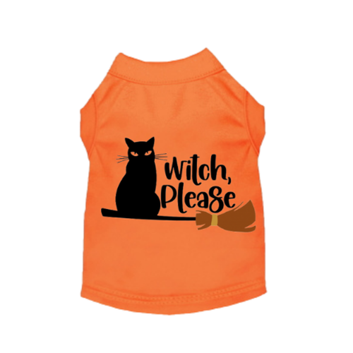 Witch Please Cat X Small ORANGE