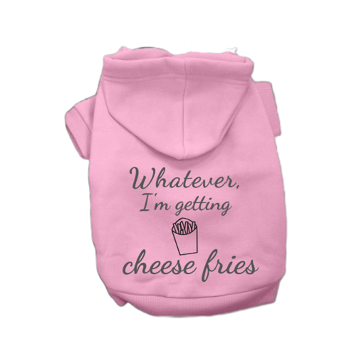 Whatever, I'm getting Cheese Fries X Large Pink
