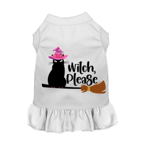 Witch Please Cat DRESS Small