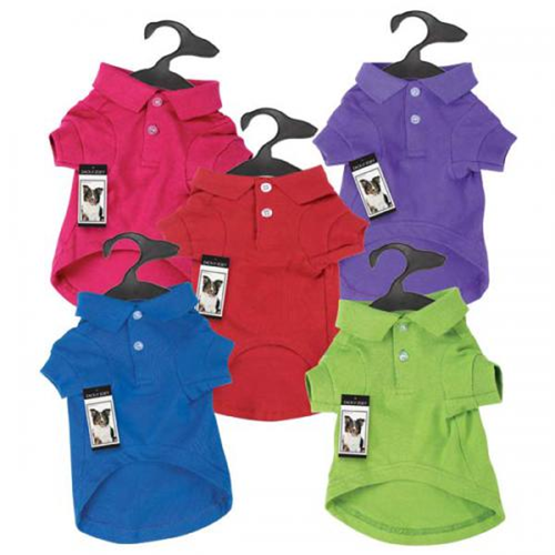 Zack & Zoey Polo Shirt Medium Red