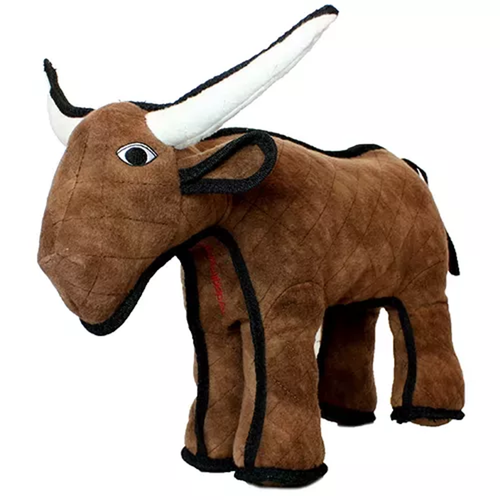 Tuffy Barnyard Bull Pet Toy