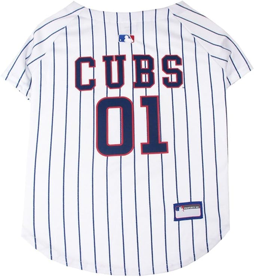 Chicago Cubs Pet Jersey Dog Apparel