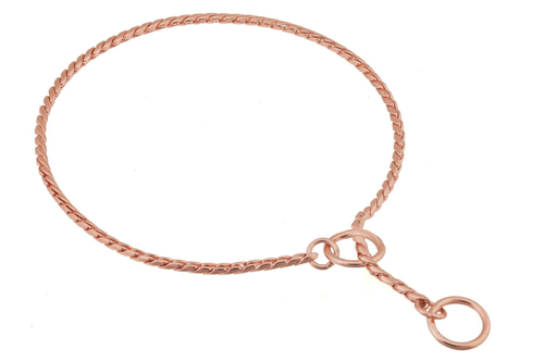 Slip Snake Show Chain Collar (18 in X 5.5mm)