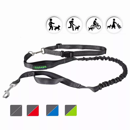 Hands Free Dog Leash for Running, Walking, Hiking Jogging for Medium & Large Dogs Up to 150lbs, Dura