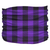 Buffalo Plaid Pup Scruff XS Purple,Black