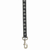 CC TwoTone Pawprint Lead 4Ftx5/8In Blk