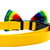 Cutie Ties Dog Bow Tie One Size Pride Flag