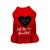 Feed Me Treats & Tell Me I'm Beautiful X Large Solid Red