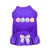 Macaroon Hearts Dog Medium PURPLE