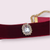 Luxurious Velvet Crystal Dog Collar 22"