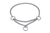 Martingale Show Chain Collar (12in x 1.4 mm) Chrome Plated Metal Chain