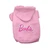 My Cozy Barbie Dog Hoodie PINK L