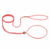 Nylon Adjustable Loop Lead (52in x 1/8in or 4mm) Peach