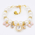 Princess Pearl Charm Collar Medium