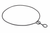 Slip Snake Show Chain Collar (28 in x 3.0mm) Black Metal Chain