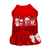 Valentine's Day Fun Dog Dress Large RED