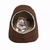 GOOPAWS Cat Cave for Cat and Warming Burrow Cat Bed, Pet Hideway Sleeping Cuddle Cave