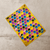 Small Pink Flower Power & Small Yellow Honeycomb EMat Lick Mat Bundle Pet Bowl