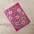Small Pink Flower Power & Small Yellow Honeycomb EMat Lick Mat Bundle Pet Bowl