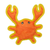 DuraForce Crab Tiger Pet Toy