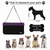 & GOOPAWS Dog Booster Seats for Cars, Portable Dog Car Seat Travel Carrier with Seat Belt for 24lbs