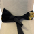 Gilded Noir Crystal Velvet Collar